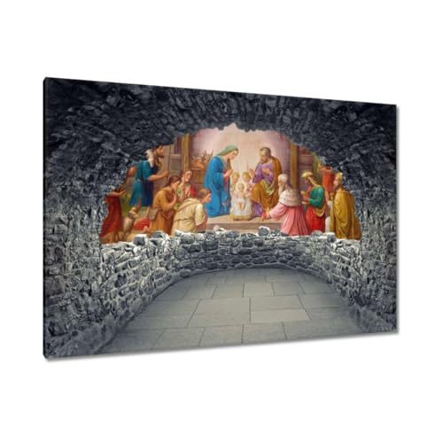 Décoration murale salon avec cette peinture imprimée sur toile 120x80