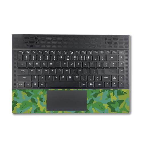 Image of MightySkins Skin Compatible with Alienware X14 R2 (2023) Full Wrap Kit - Verde Camouflage | Protective, Durable, and Unique Vinyl Decal wrap Cover | Easy to Apply & Change Styles | Made in The USA