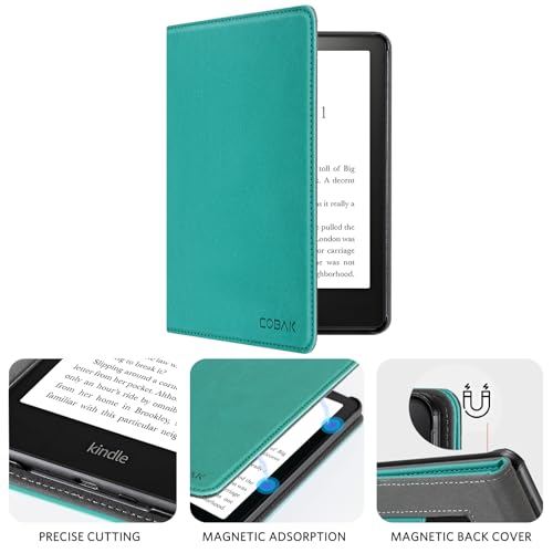 Image of CoBak Case with Stand for 6.8 inch E-Book Reader -Cover with Auto Sleep Wake,Card Slot,Hand Strap Feature - Fits 11th Generation（not Compatible with Meebook /KoBo）