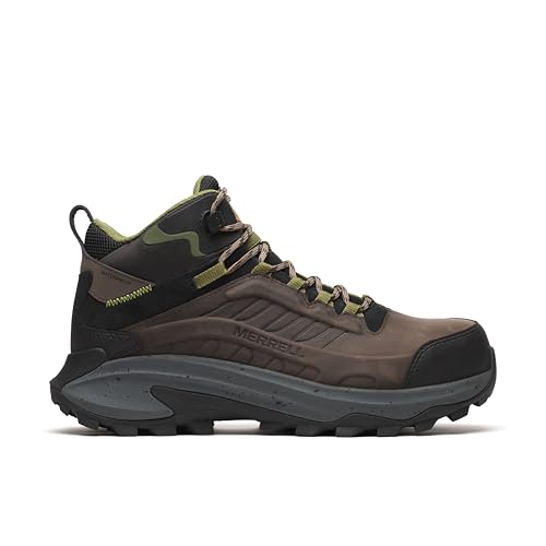 Image of Merrell Men's Moab Speed 2 Mid Waterproof Carbon Fiber Work