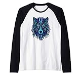 Photo Gallery wolf tribal lone wolf pack howling animal maglia con maniche raglan Photo Gallery wolf tribal lone wolf pack howling animal maglia con maniche raglan