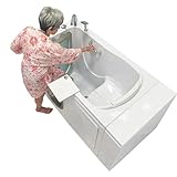 Ella's Bubbles 31175PH Royal Acrylic Walk-in tub, 32" x 52" x 38", White