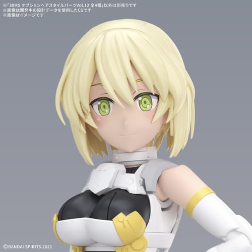 Piezas Opcionales de Peinado Bandai Spirits 30MS Vol. 12 miniatura 2
