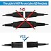 QD-to-USB Adapter Cable with Volume-Mute - 5PACK for Plantronic-QD Plug Headset