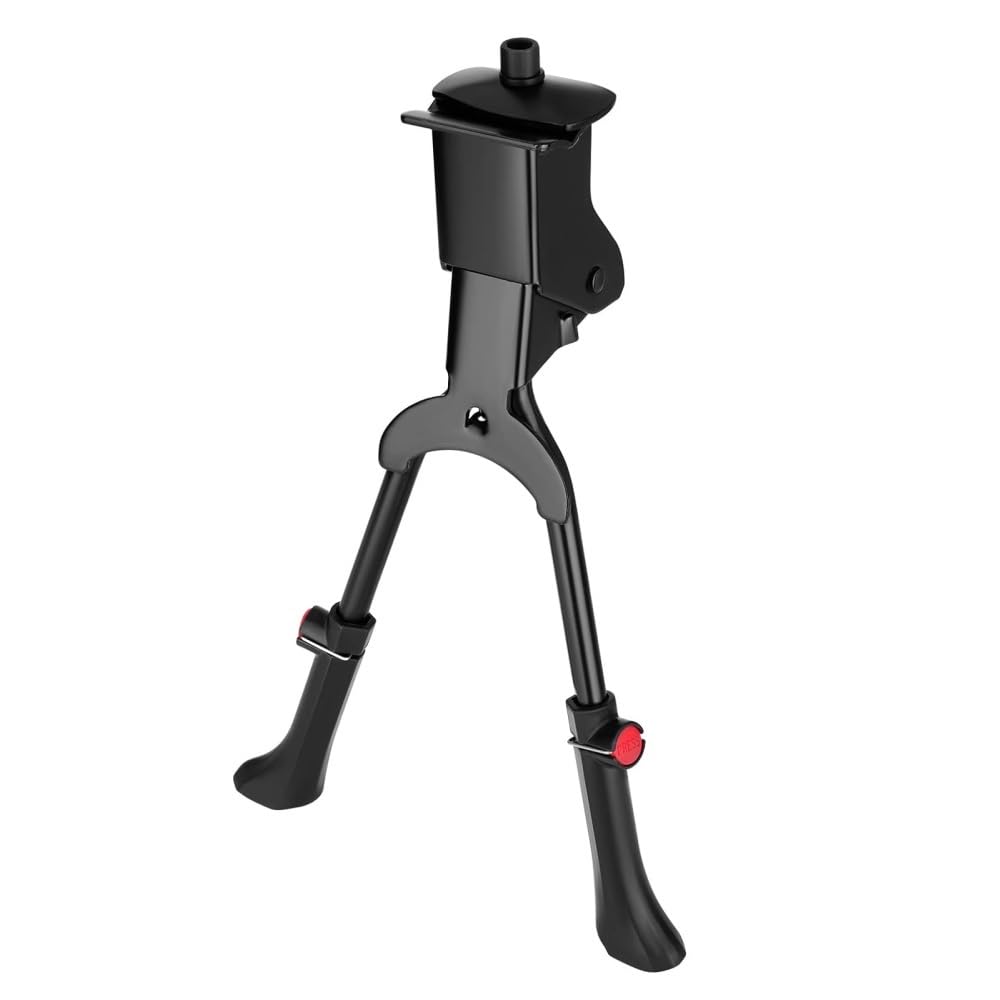 Caballete Rueda Soporte De Bicicleta Doble Pata Para Super73, Con Montaje Central Y Altura Ajustable Para Bicicletas 24 A 28 Pulgadas