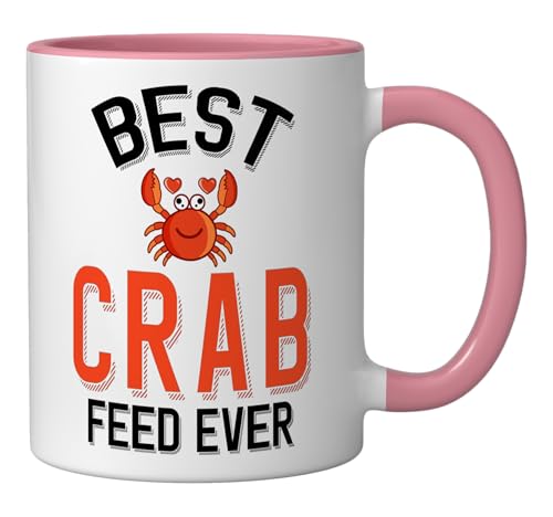 Taza de cerámica para amantes de cangrejos 11 oz miniatura 2