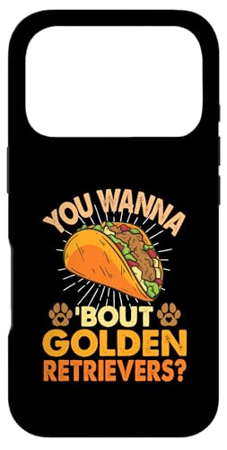 Funny Dog Lover - You Wanna Taco 'Bout �S�[���f�����g���o�[ �X�}�z�P�[�X iPhone 17 Pro �p