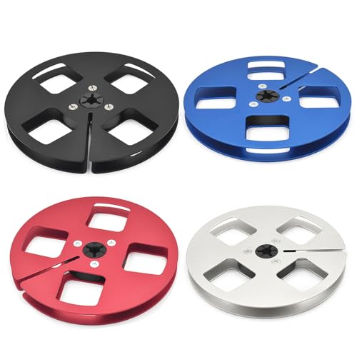 Bobines en aluminium à 4 trous 12,7 cm avec vis amovibles - 5