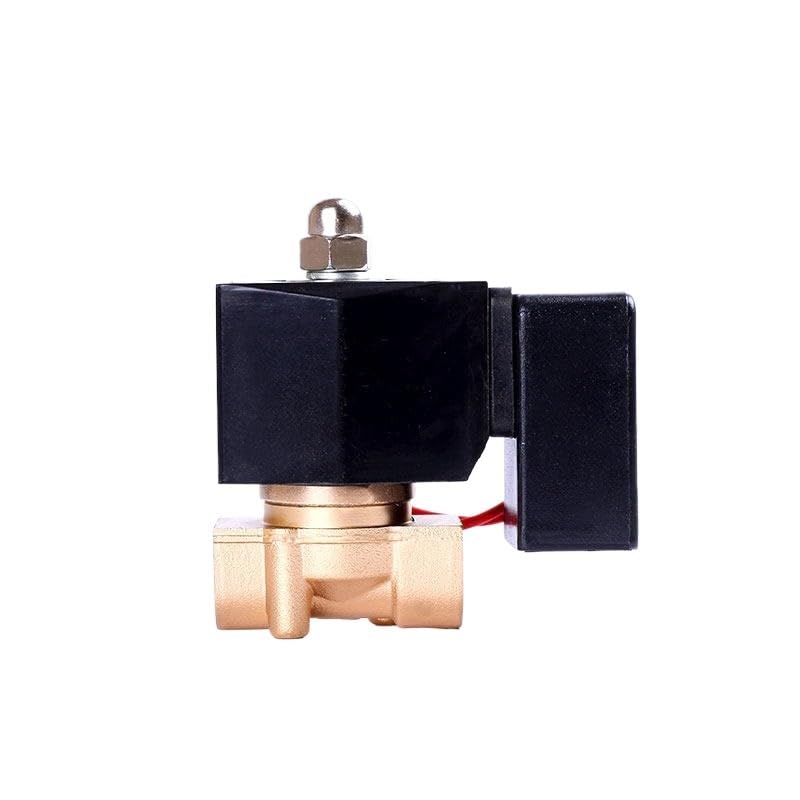 Électrovanne 110VAC laiton 3/8 Pouce normalement fermée pour contrôle eau et fluides