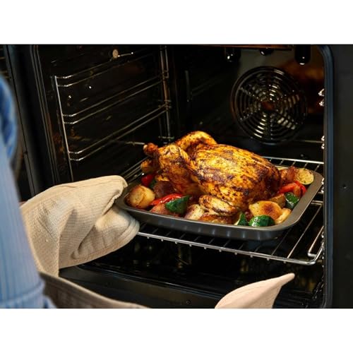 Belling Farmhouse 60E 60cm Electric Cooker with Ceramic Hob - Cream - A/A Rated - Image 7