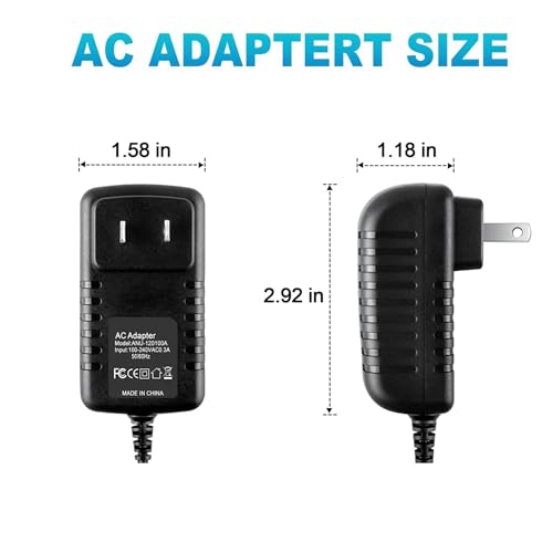 Ablegrid ABLEGRID-1703068016 Ac/Dc Adapter For House Of Marley Em-Ja006-Mi Get Together Portable Bluetooth Wireless Speaker Power Supply Cord Cable Ps Charger Mains Psu thumb #3