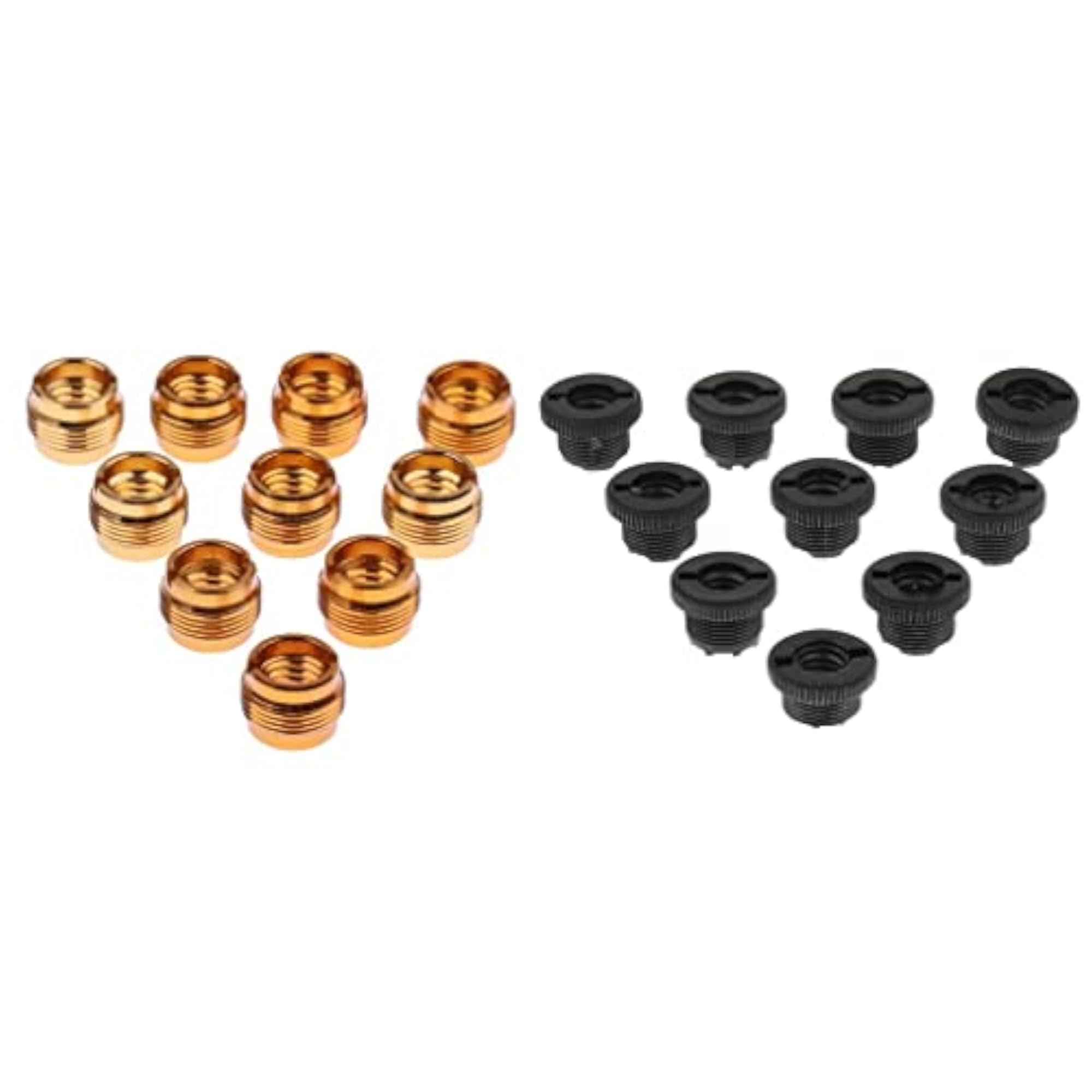 2x10 Pieces Microphone Clip Screw Thread Adaptors