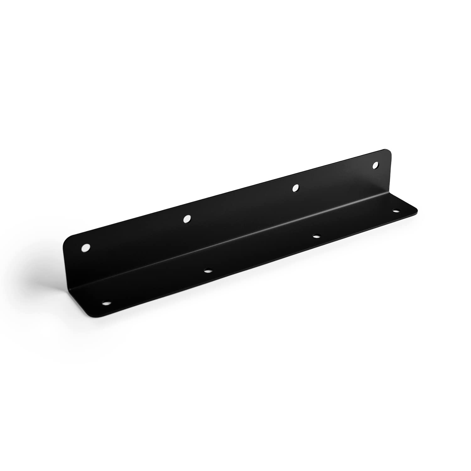 Indoor Outdoors Black 1 X Sleeperfit 2-Tier Heavy Duty 90 Degree Corner Bracket - Timber Railway Sleeper Bracket For Connecting Planters, Garden Pathway, Driveway And Raised Bed