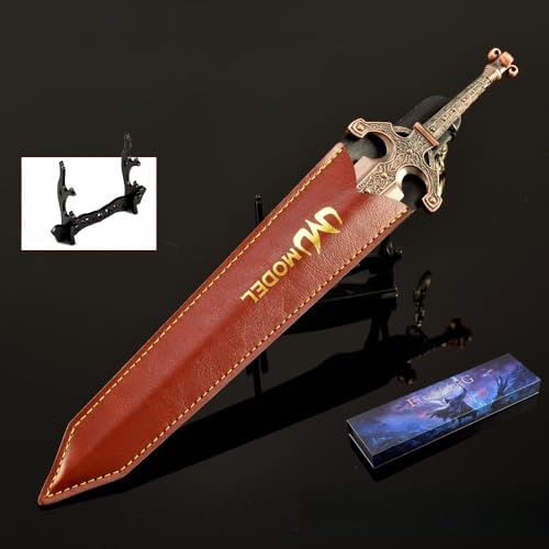 Superbuybox Game DLC Nightreign 12''30cm Ordovis's Greatsword Giftbox Martial Arts Game Collection Gift Desk Decor w/Display Stand by Superbuybox - Used condition - Image 5