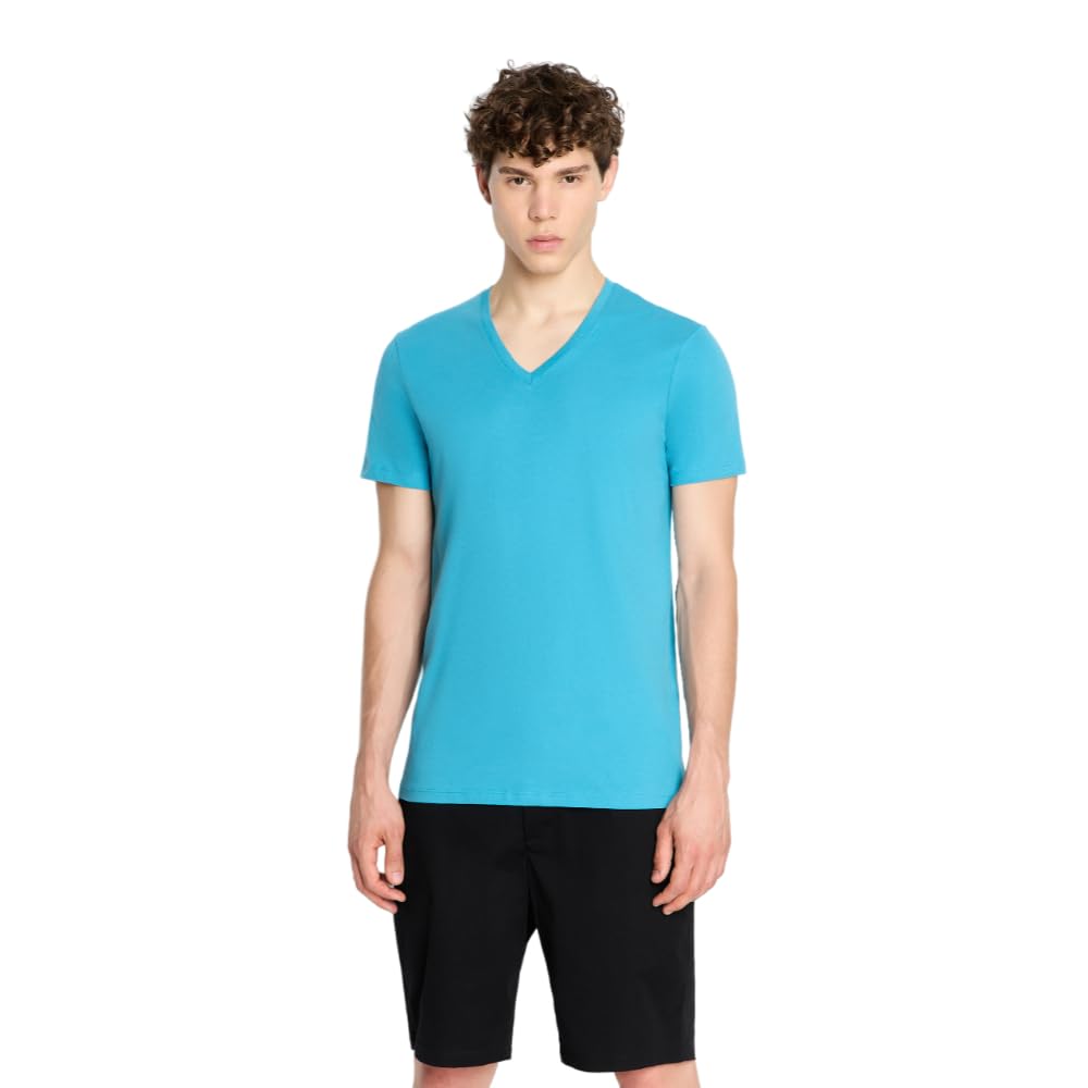 Armani ExchangeMen's Basic Pima V Neck Tee