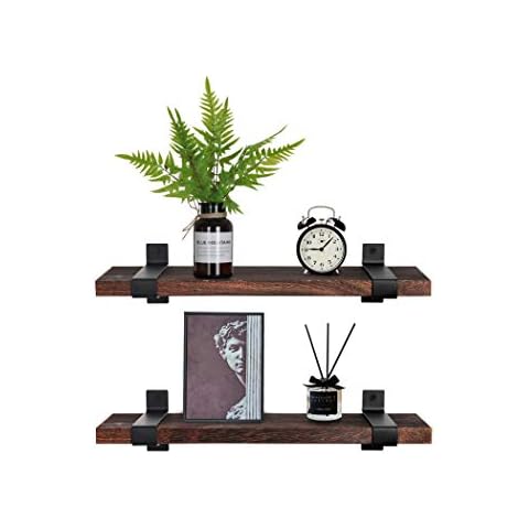 LAVIEVERT Solid Wood Floating Shelves Set Cover