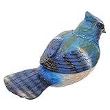 POPETPOP 屋外用リアル鳥置物キー隠しボックス 耐久性製 予備鍵収納 シンプルで上品なガーデンデコレーション 防水スパアキーセーフティケ