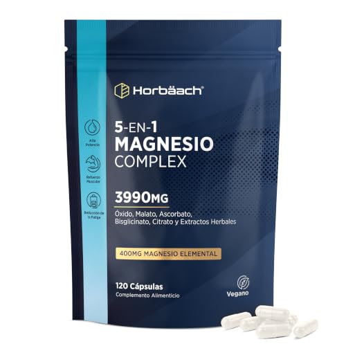 Magnesio Complex 5 en 1 3990mg - Complejo Premium