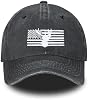 Gorra de Béisbol Bordada para Mujer y Hombre, Vintage Ajustable, Gorra de Mezclilla Desgastada 2