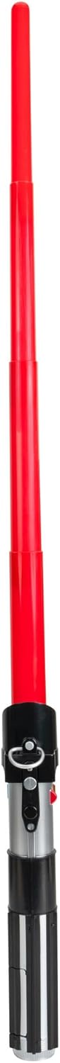 Star Wars Darth Vader Official Halloween Costume Accessory - Light Up Retractable Plastic Saber