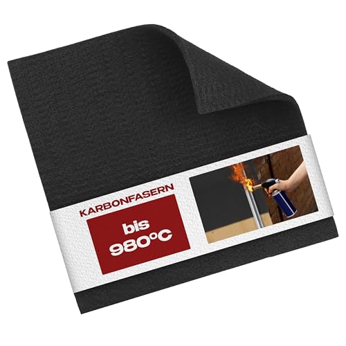 Feuerfeste Grillmatte 100x80cm - Hitzebeständige Unterlage Bis 1000°C Für Terrasse & Garten