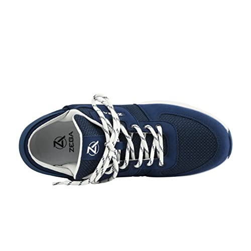 Image of ZEBA Men's Mesh Royal Navy /White Fabric 8M