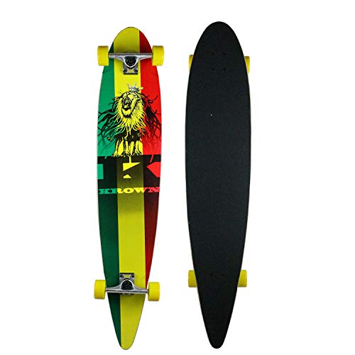 Krown Rasta City Surf Longboard Skateboard