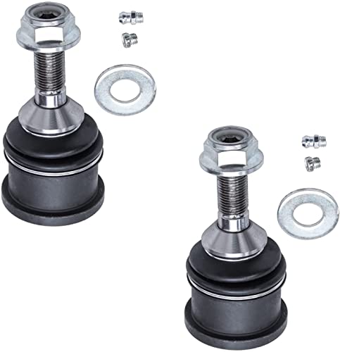 Image of Detroit Axle - 6pc Front End Suspension Kit for 2002-2006 Lincoln LS 2002-2005 Thunderbird 2 Upper Control Arms w /Ball Joints Assembly 2 Lower Ball Joints 2 Sway Bars 2003 2004 Replacement
