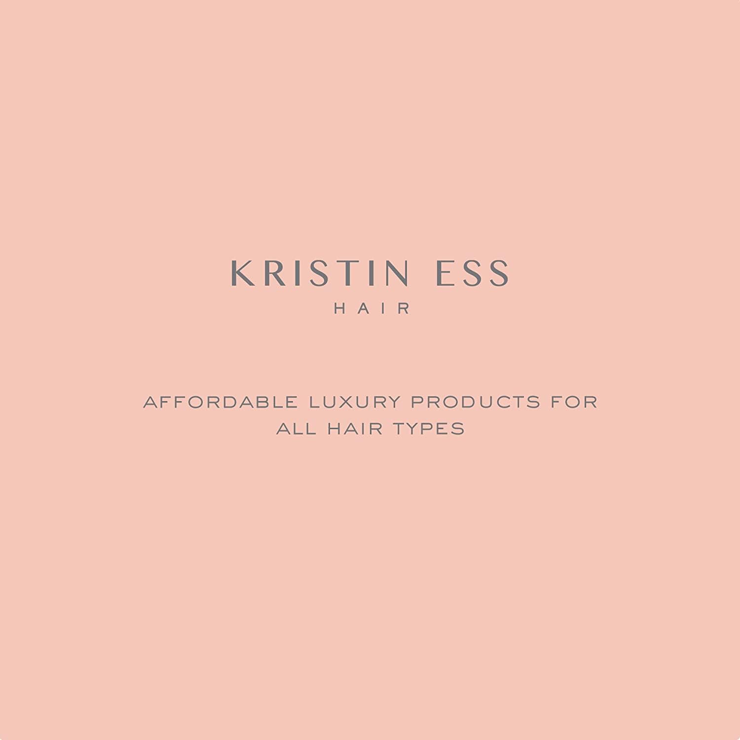 Kristin Ess Hair One Signature Shampoo with Avocado Oil + Castor Oil for Women - Lightly Clarifying Daily Sulfate Free Hydrating Shampoo, Color Safe, Vegan, 33.8 fl oz (Pack of 3)