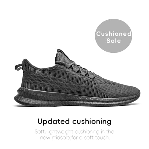 Image of Women's Tennis Running Walking Shoes Slip on Casual Non Slip Athletic Workout Gym Sneakers Fashion Lightweight Breathable Mesh Jogging Work Sports Outdoor Shoe