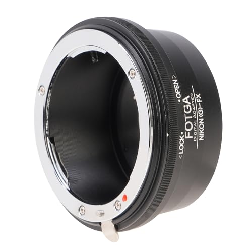 Hersmay Anillo Adaptador de Lente para Nikon G (F/AI/AIS/D/AFS) a Cuerpo de cámara Fuji con Montura FX Compatible con Fujifilm X-H2S, X-Pro3, X-T5, X-T4, XT2, XT20, XE3, X -S20, X-S10, X-T30II, X-E4 - imagen 5