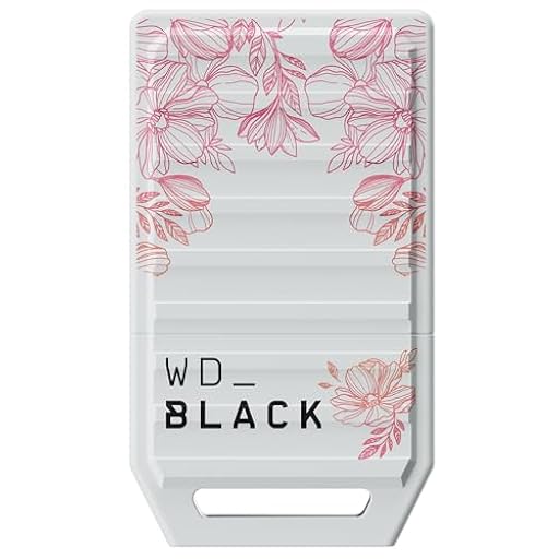 WD_Black C50 1 TB Tarjeta de expansión para Xbox (Compatible con la Serie X|S, Plug-and-Stay, Velocity Architecture, Reanudación rápida, Subscripción gratuia de 1 Mes de Discord Nitro) Floral Fusion | Ya disponible en tu tienda friki favorita! En mundofriki.es!