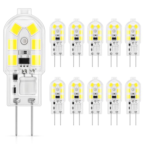 DiCUNO G4 LED Lampen, kaltweiß 6000K, 1.5W ersetzt 15-20W Halogen, 160lm,...