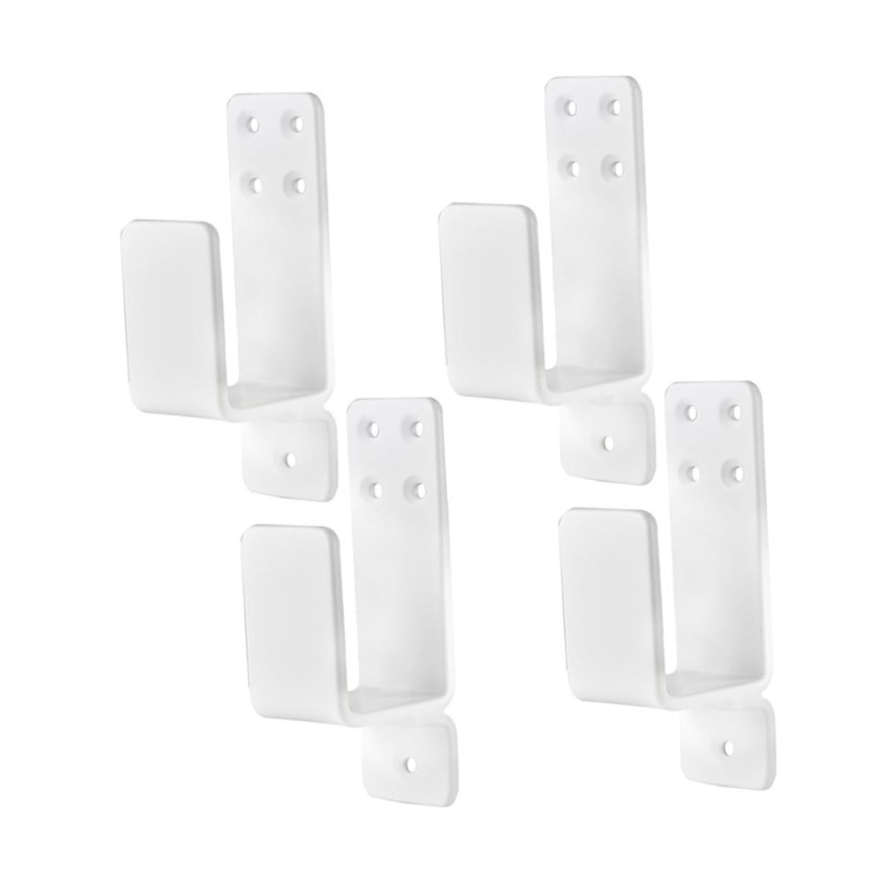 Supports de barricade de porte U en acier robuste pour barre de sécurité de grange