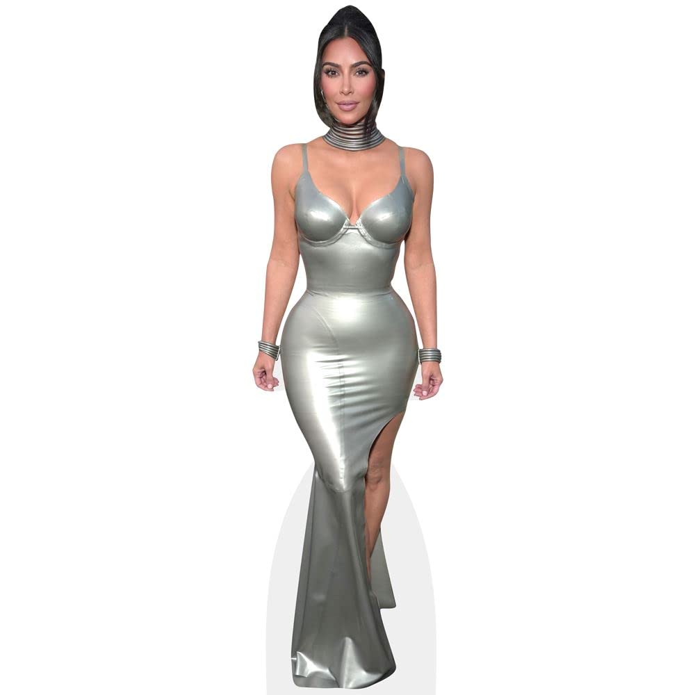 Kim Kardashian (Grey) Pappaufsteller lebensgross