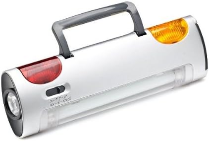 Mactronic Flashlight Falcon Eye LED + Neon Flashlight White Red And Yellow Light - Black