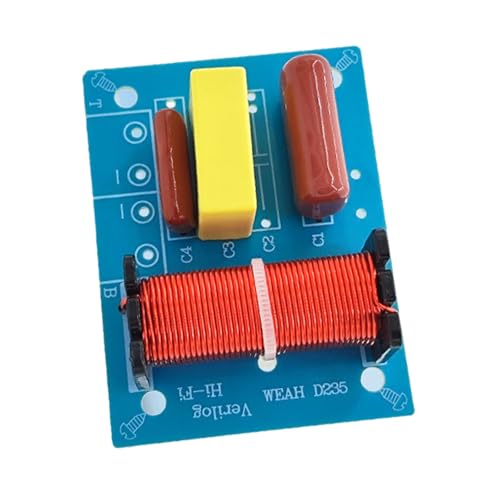 Xanorrg Filtre De Croix À 2 Voies À Haut Niveau D235 80W Diviseur Manutention Puissance pour 4 8 Ω Enceintes Claires Amélioration