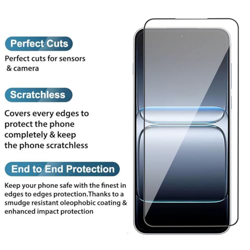 Image of POPIO Military-Grade Gorilla Tempered Glass For OnePlus Nord 5 / Ace 5 Ultra | 9H Hardness, Edge-to-Edge, Bubble-Free
