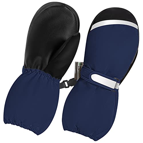 Zelda Matilda 100G 3M Thinsulate and Thick Sherpa - Waterproof & Reflective Long Cuff Mittens - Main Image