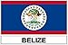 Akachafactory Sticker Adesivi Adesivo Bandiera Belize BH