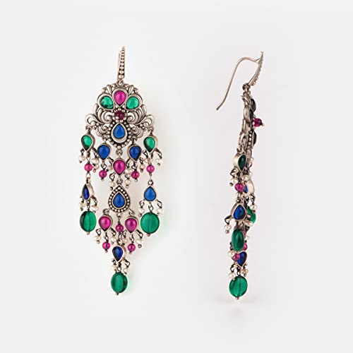 Image of Shaya by Caratlane| 925 Silver| Feeling Futri Oxidised Earrings | Gifts for Womens & Girls