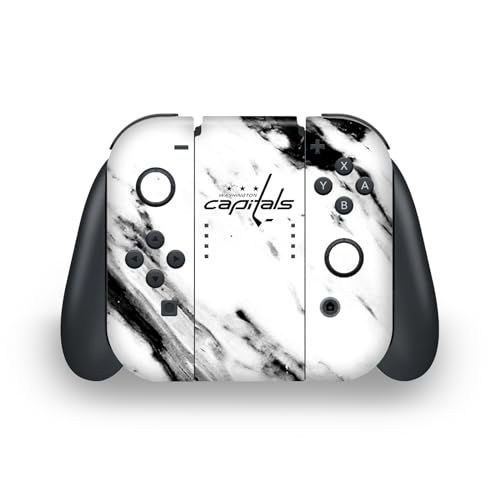 Peau Autocollant NHL Washington Capitals Marbre pour Nintendo Switch OLED - 5