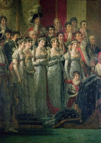 Impression d'affiches Le Sacre de l'Empereur Napoléon, affiche toile David 60x90