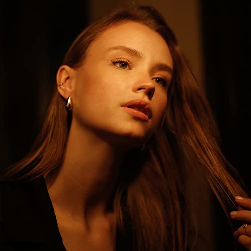 MUYAN Small Drop Earrings for Women Polished Tear Drop Earrings Fashion Jewelry2