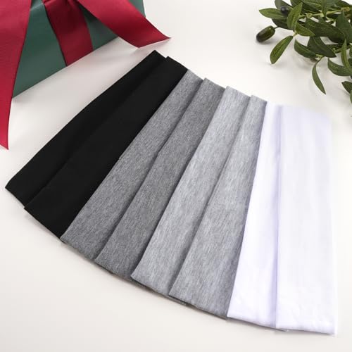 Image of 8 Pack Headbands for Women, Elastic Soft Hair Bands Non Slip Women's Fashion Headbands for Daily Workout Yoga Running