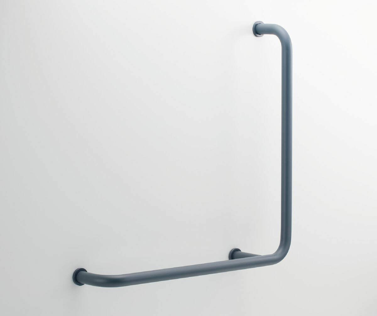 Amazon | LIXIL(リクシル) INAX 多用途用手すり(L型) グレー KF