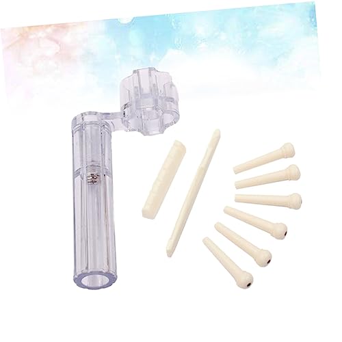 Toddmomy 1g13 Guitar Nut and Saddle Kit Easy to Cut for Enhance Playability and Sound