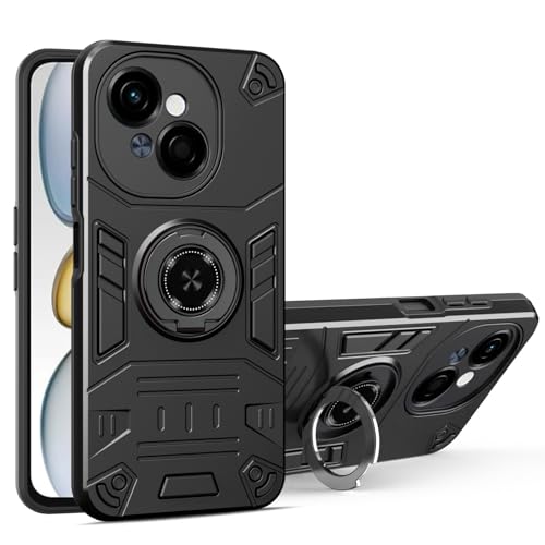 Coque antichoc Tecno Spark Go 2025 pour éviter les bris d'écran avec béquille