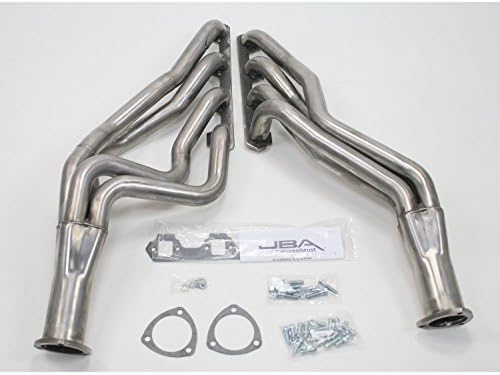 JBA 65-73 Ford Mustang 260-302 SBF 4 Speed C4/C6/AOD 1-3/4in Primary Raw 409SS Long Tube Header