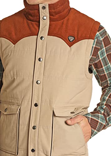 Rock and Roll Cowboy Vintage 46 Full Zip Vest 98-11103